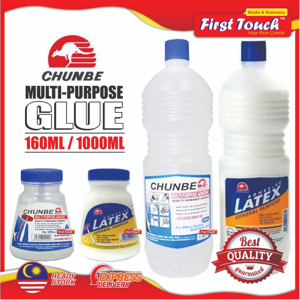 CHUNBE Glue MultiPurpose Adhesive White Glue Transparent Glue Latex