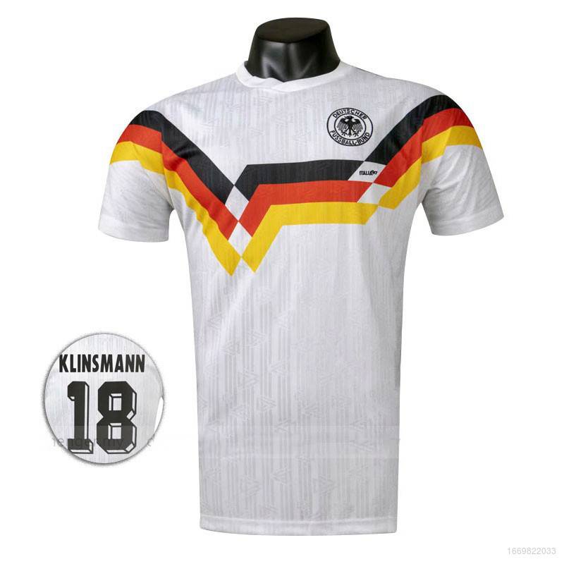 Maillot Allemagne Klinsmann - Coupe Du Monde 1990, Adidas, Taille 5/6 (adulte)
