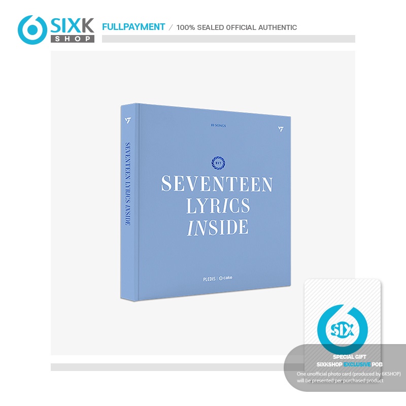 SEVENTEEN - Lyrics Inside | Shopee Malaysia