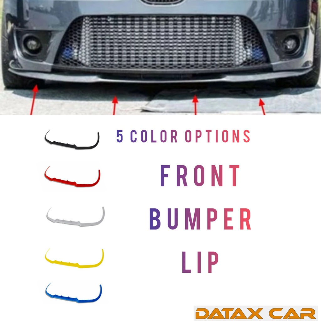 For Seat MK4 6L 08 CUPRA R FRONT SPOILER FRONT BUMPER LIP Spoiler