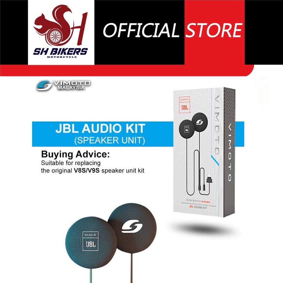 VIMOTO V8S V9S JBL 45MM SPEAKER AUDIO SET Shopee Malaysia