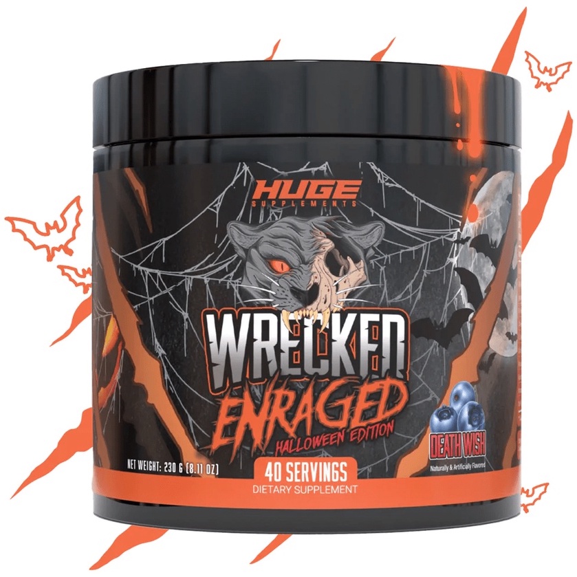 Huge Supplements Wrecked Enraged PreWorkout (20 servings) Shopee Malaysia
