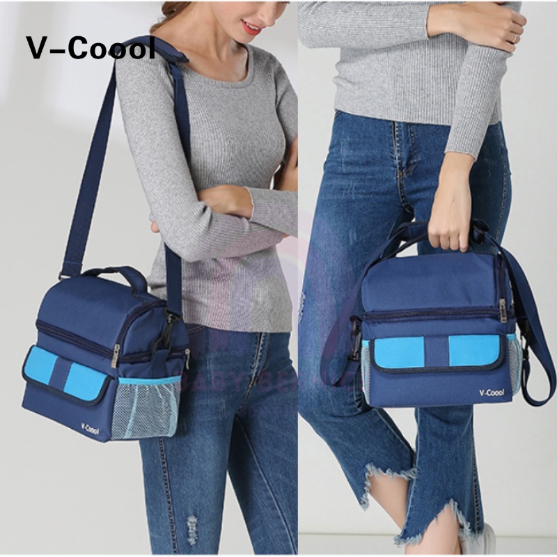 VCOOOL *CLASSIC* cooler bag (CB02) Vcoool Two Layer Cooler Bag for
