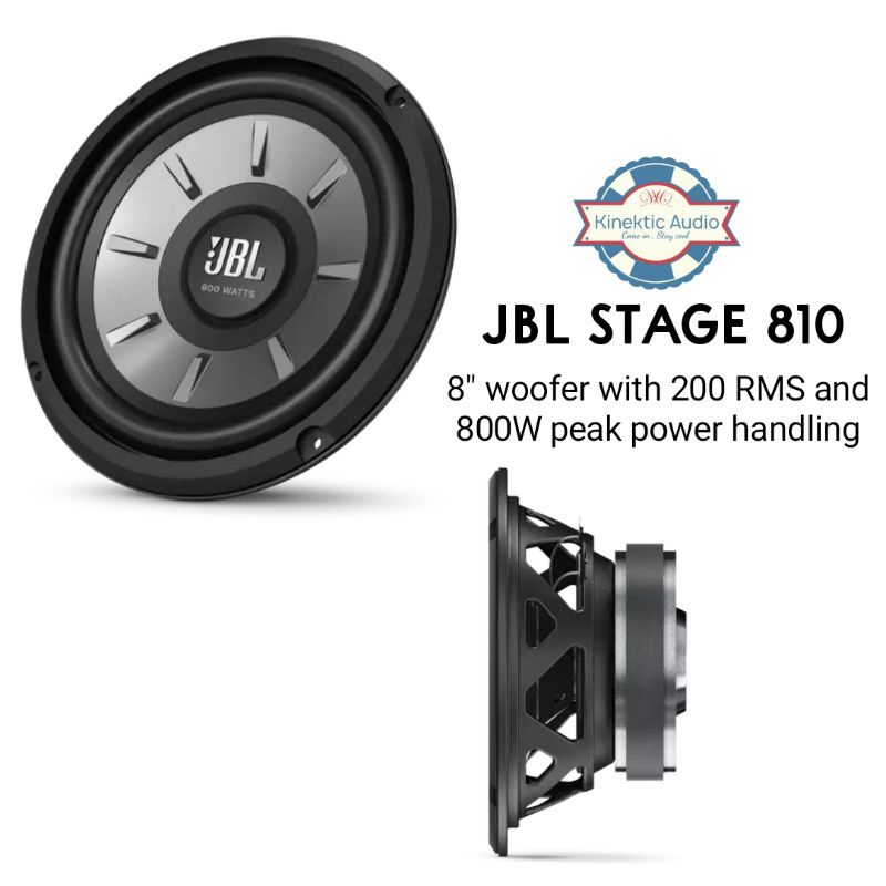 Inch Jbl Subwoofer Rate JBL STAGE 810 STAGE 82 8