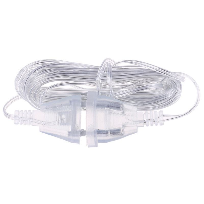 5 Meter Cable Plug Transparent Led Light String Extension 五米裝飾燈延長線 ...