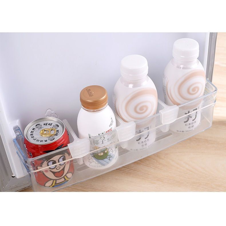 Refrigerator Inner Door Compartment Anti-Dumping Layered Partition Snap ...