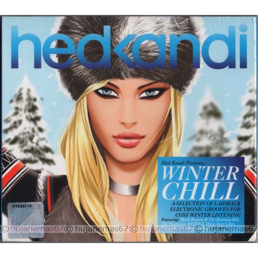 HED KANDI Winter Chill 2012 UNIVERSAL MUSIC / EU EDITION DIGIPAK 2 CD