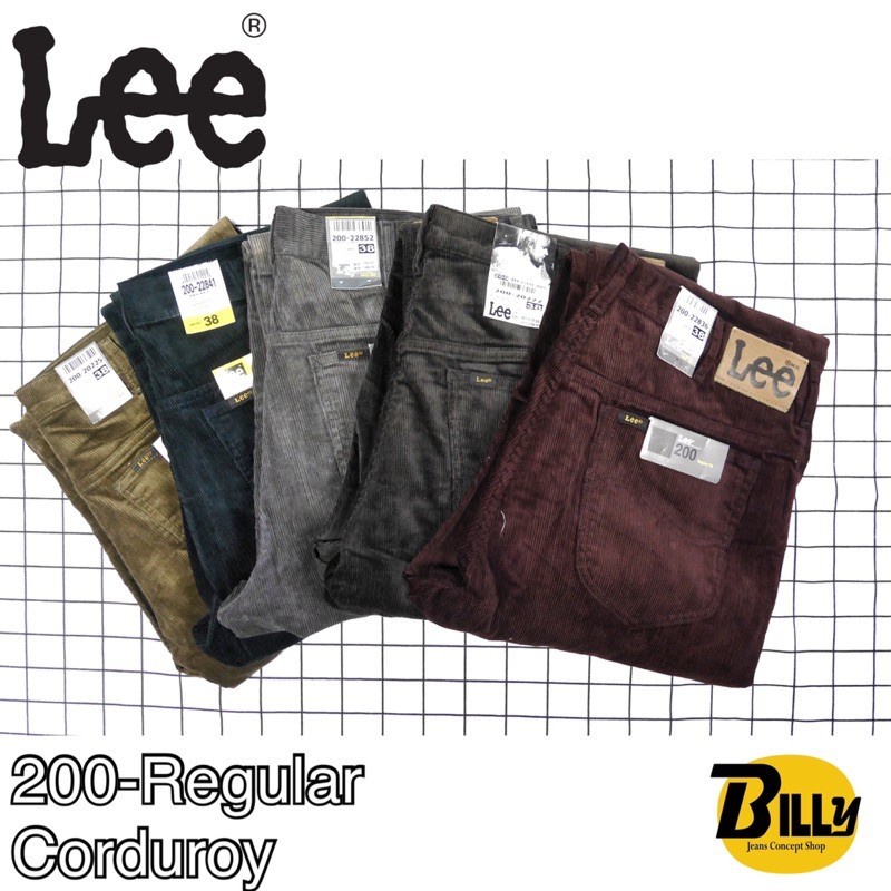 Corduroy best sale lee pants