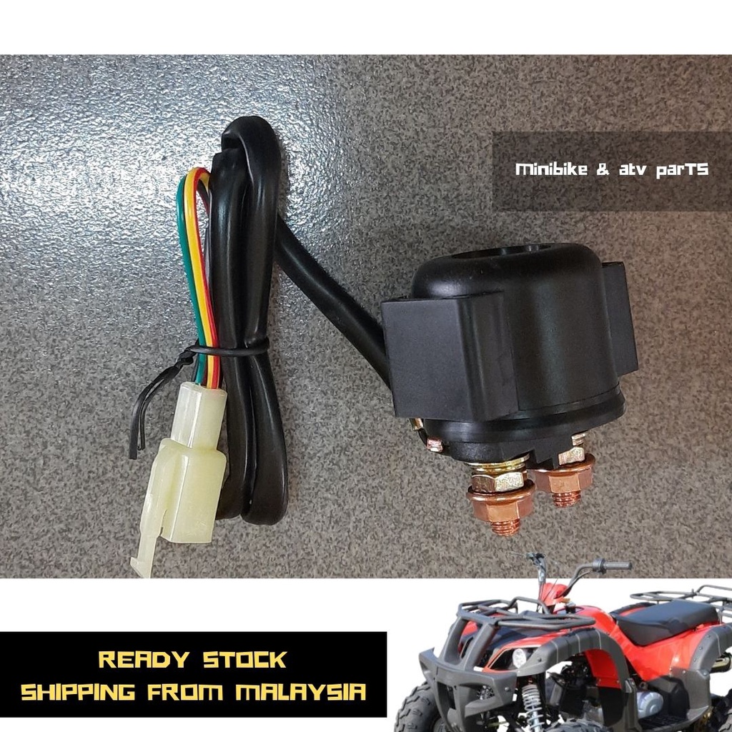 Starter Relay ATV 125cc/150cc/200cc ⚡Ready stock⚡ Shopee Malaysia