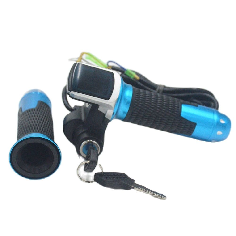 24V 36V 48V ebike throttle accelerator with LCD battery display ...