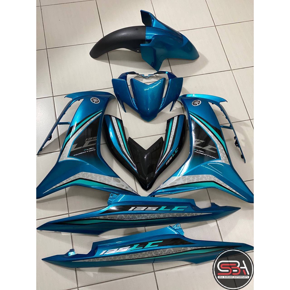 Coverset Bodyset Lc135 Lc V8 Standard Cm6 Cyan Std Fuel Injection Fi 