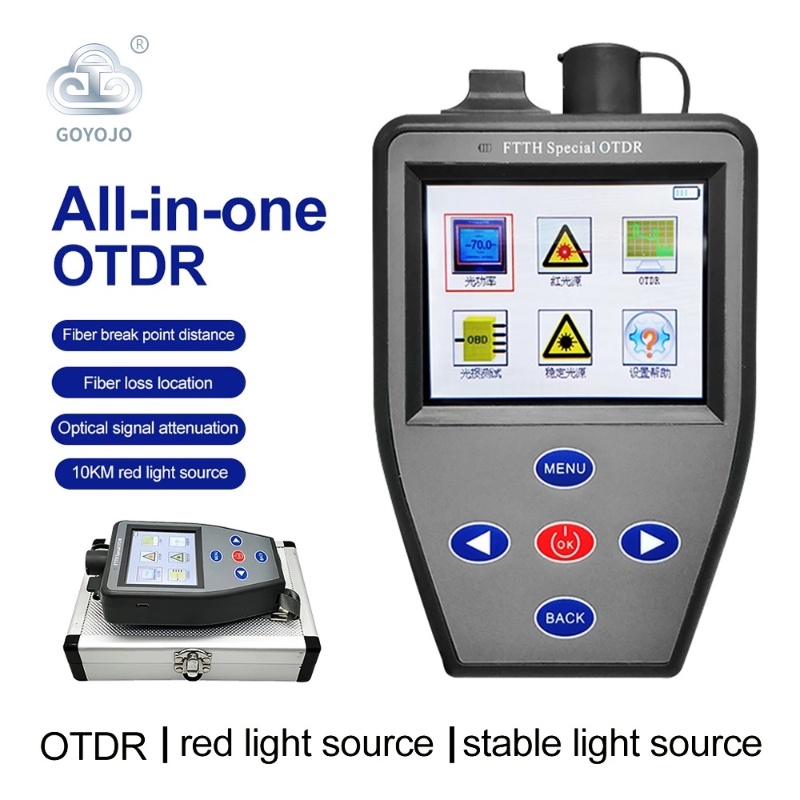 OTDR Fiber Optic Tester Fault Breakpoint Finder Optical Time 4 In One ...