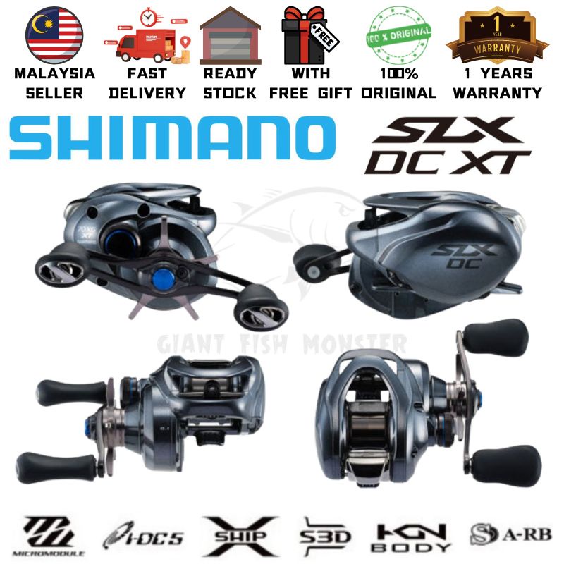 🆕 2022 100% ORIGINAL SHIMANO FISHING REEL SLX DC XT 70 / 71