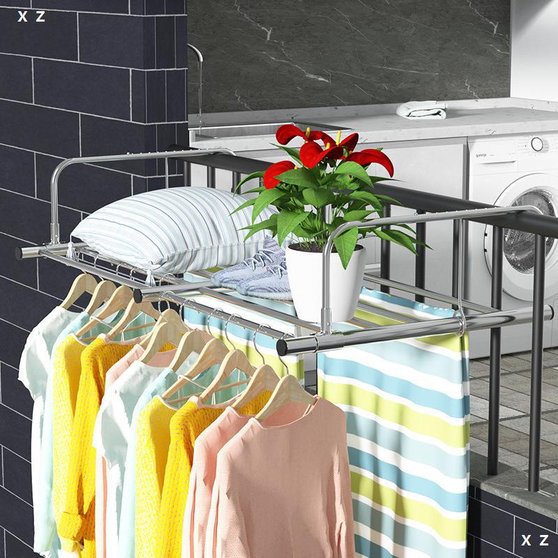 Stainless Steel Extendable Towel Hanger Ampaian Drying Rack