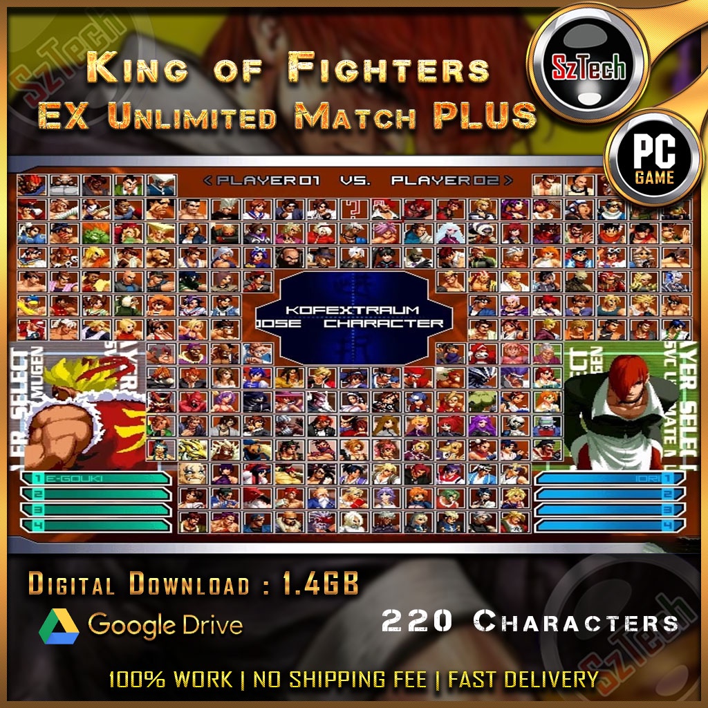 [ PC GAME ] The King of Fighters EX Unlimited Match 2021🔥SNK🔥Offline ...
