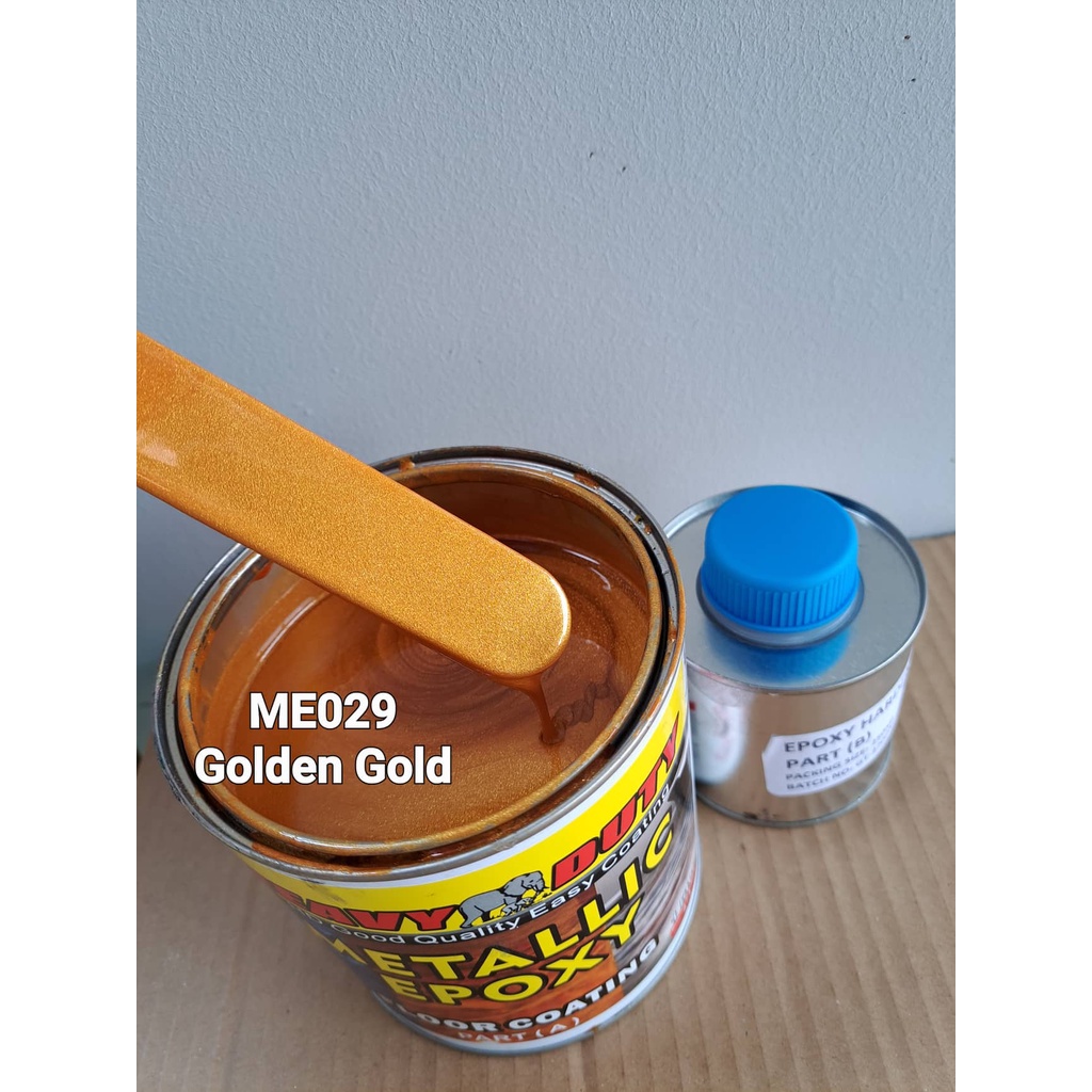( Metallic Epoxy Paint ) 1L METALLIC EPOXY FLOOR PAINT (HEAVY DUTY