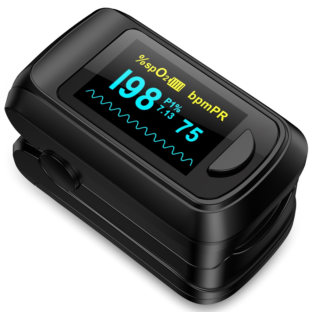 Rechargeable Pulse Oximeter for Pediatric Kids SpO2 Pr Heart Rate OLED  Children Oxmetro De Pulse Me