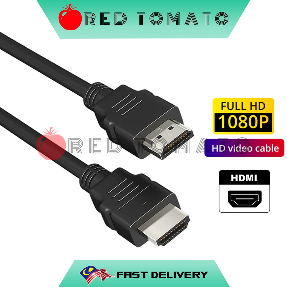 RED TOMATO High Speed HDMI Cable Laptop Monitor Projector Monitor Video