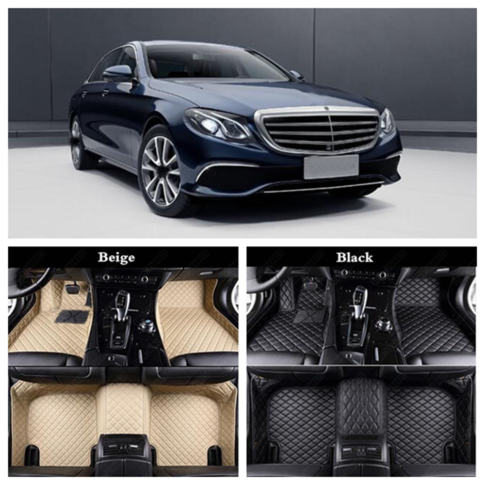 Custom Car Floor Auto Foot Mats Rugs for Mercedes Benz E Class Series