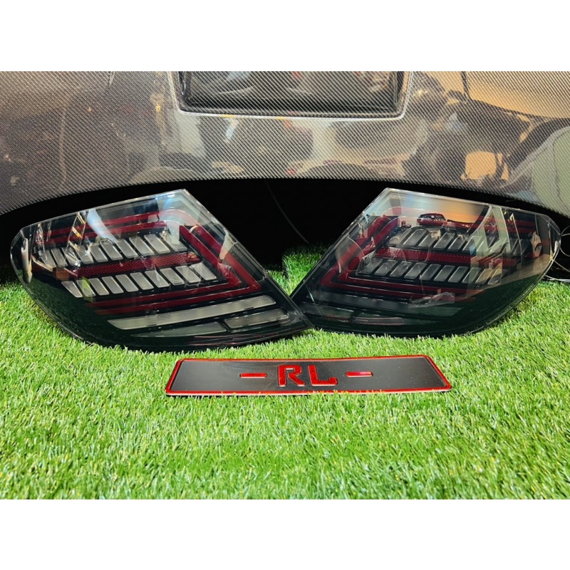 Mercedes benz w204 C class 2007-2014 rear led fog light bar tail lamp ...
