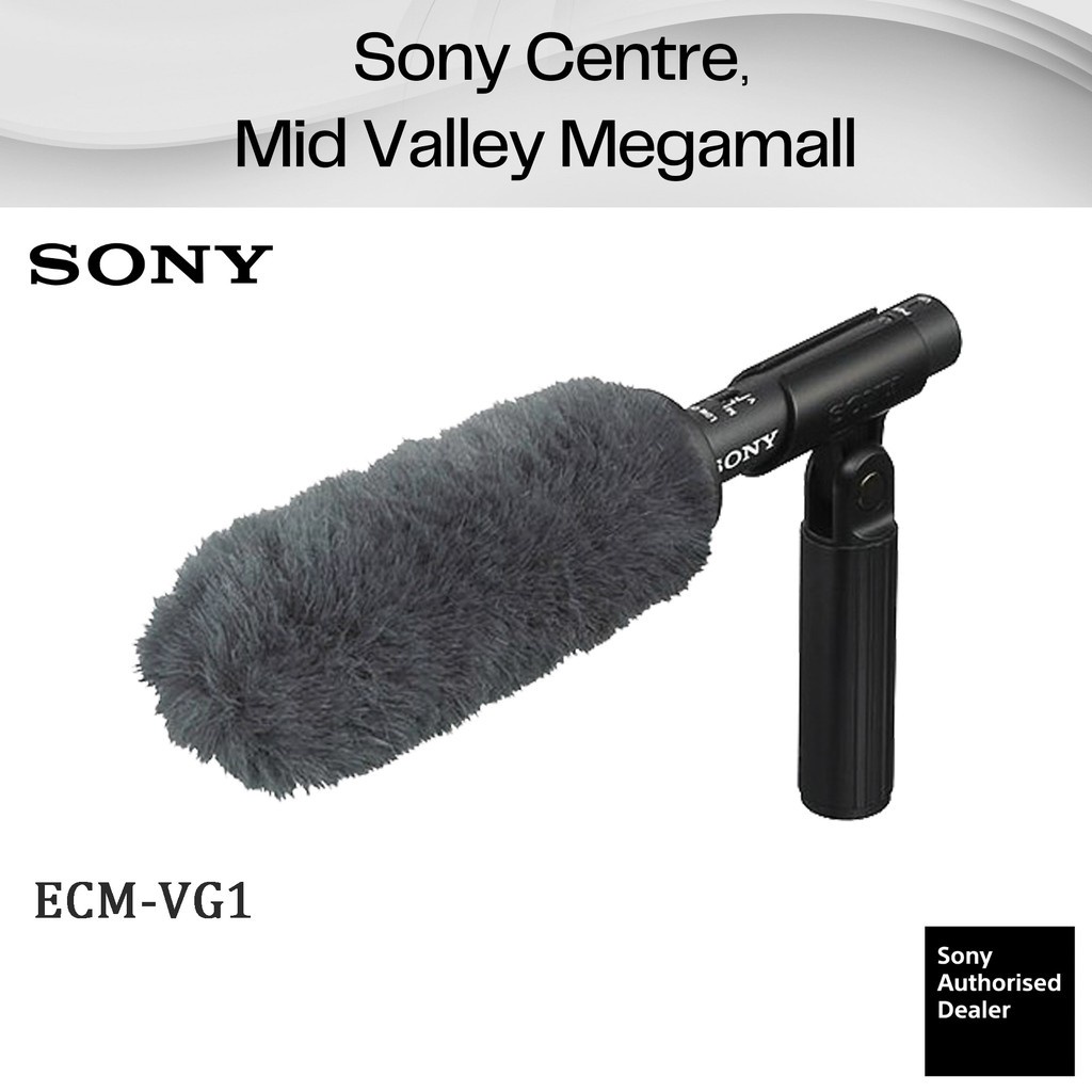 Sony ECMVG1 ECMVG1 VG1 Electret Condenser Shotgun Microphone with