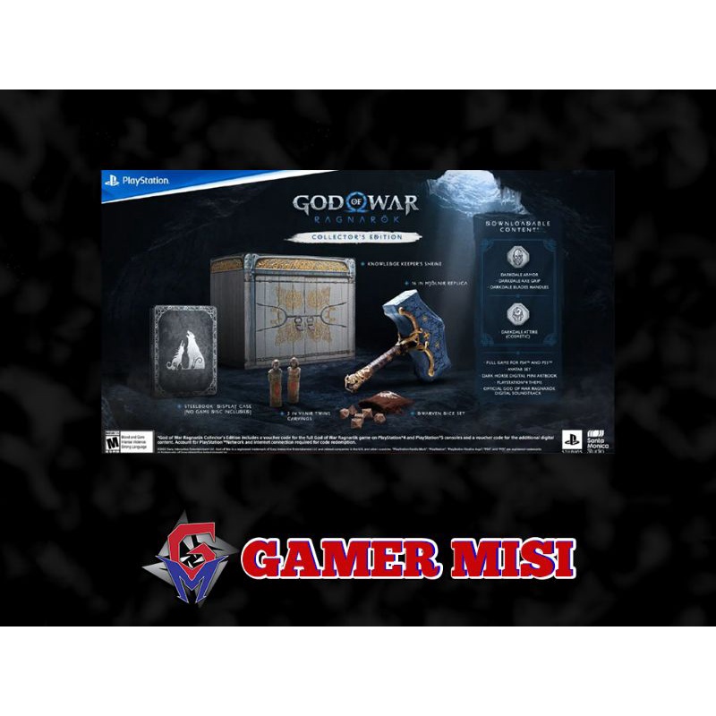 GOD OF WAR RAGNAROK COLLECTOR'S EDITION (PS5/PS4) Shopee Malaysia