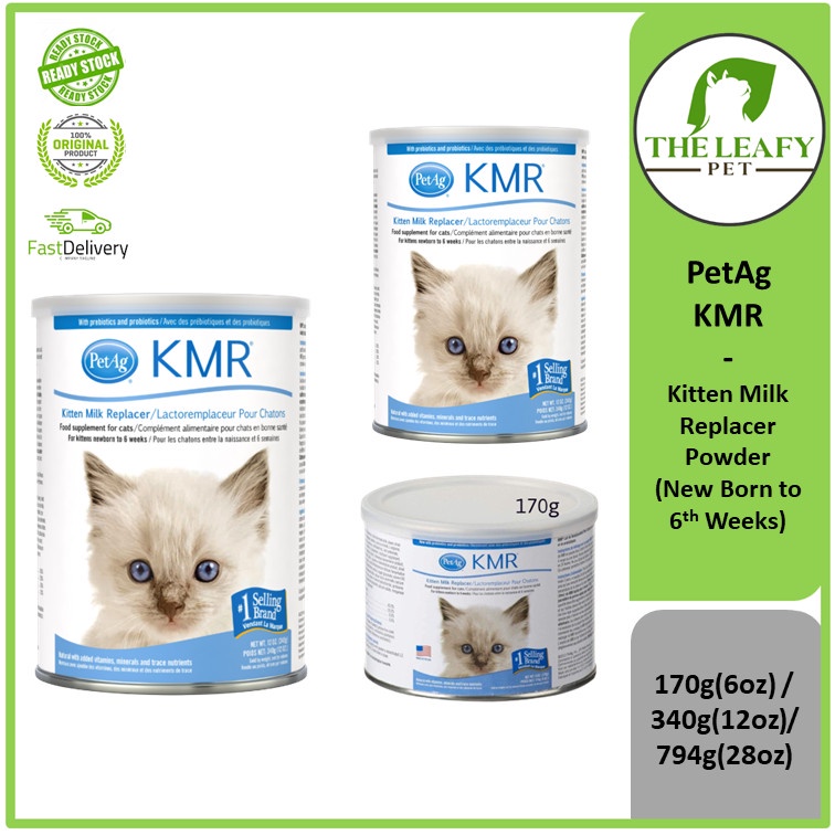 PetAg KMR Kitten Milk Replacer Powder ( New Born to 6th Weeks ) 170g