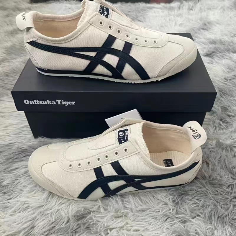 Onitsuka Japanese Lightweight Sports Casual Shoes Canvas Lazy Lace-Free ...