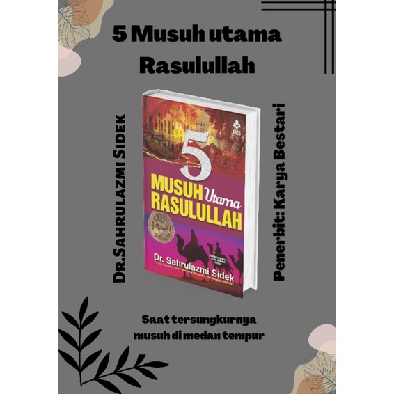 [Karya Bestari] 5 Musuh Utama Rasulullah | Shopee Malaysia