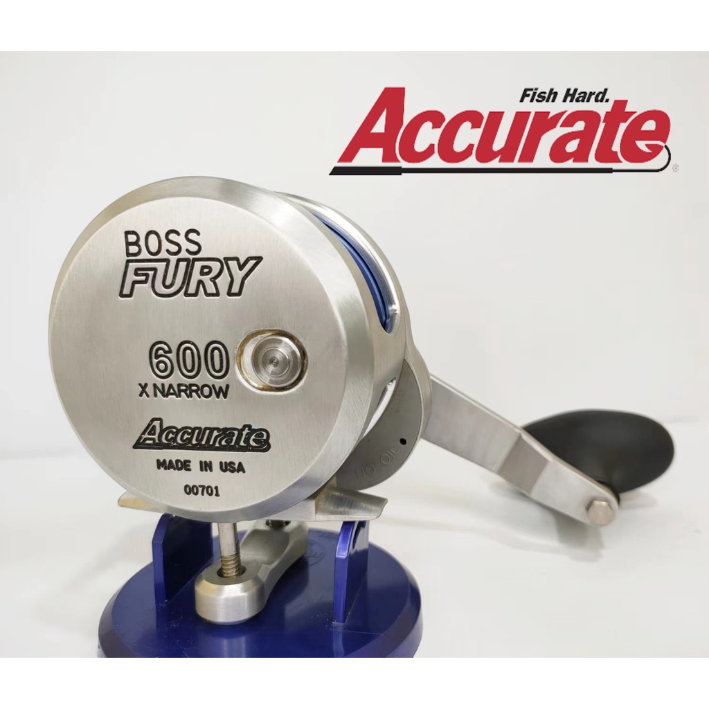 ACCURATE BOSS FURY / BOSS EXTREME JIGGING FISHING REEL ( MADE IN