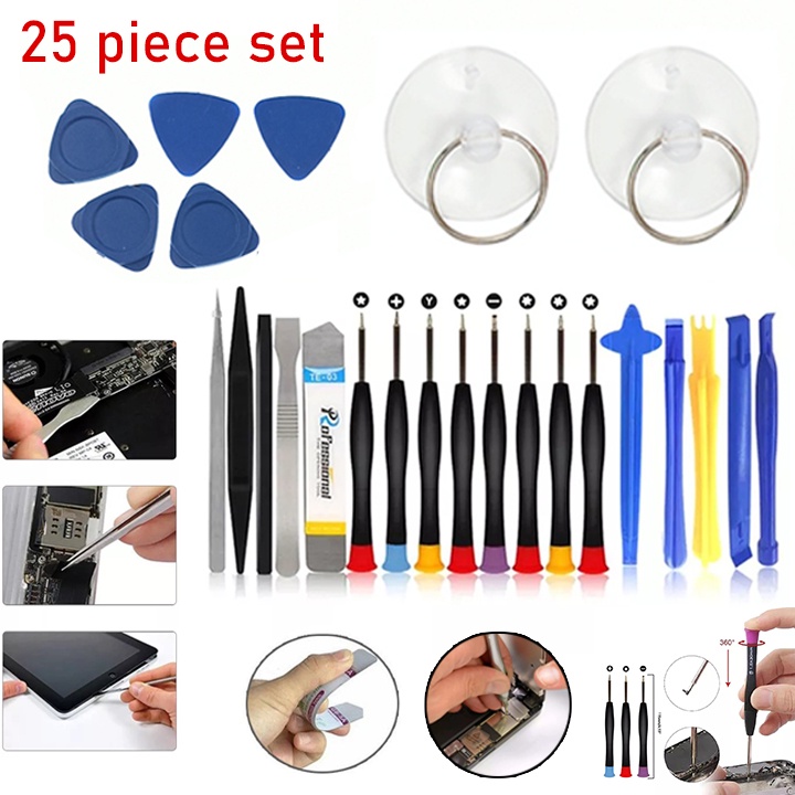 【Phone Repair Tool Kit】25in1 Mobile Phone Repair Tool Screwdriver Set