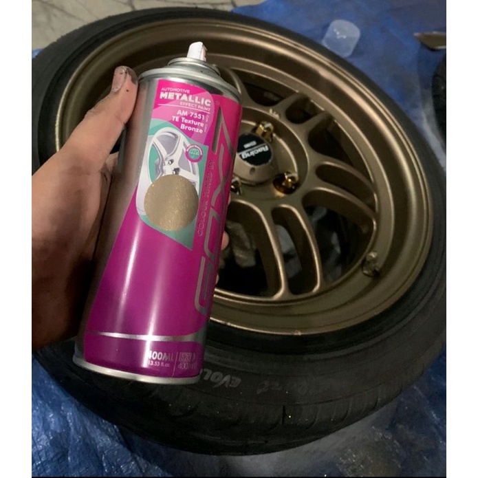 (READY STOCK)GOX7 Volk Racing TE37 Bronze / Sport Rim Spray Paint ...