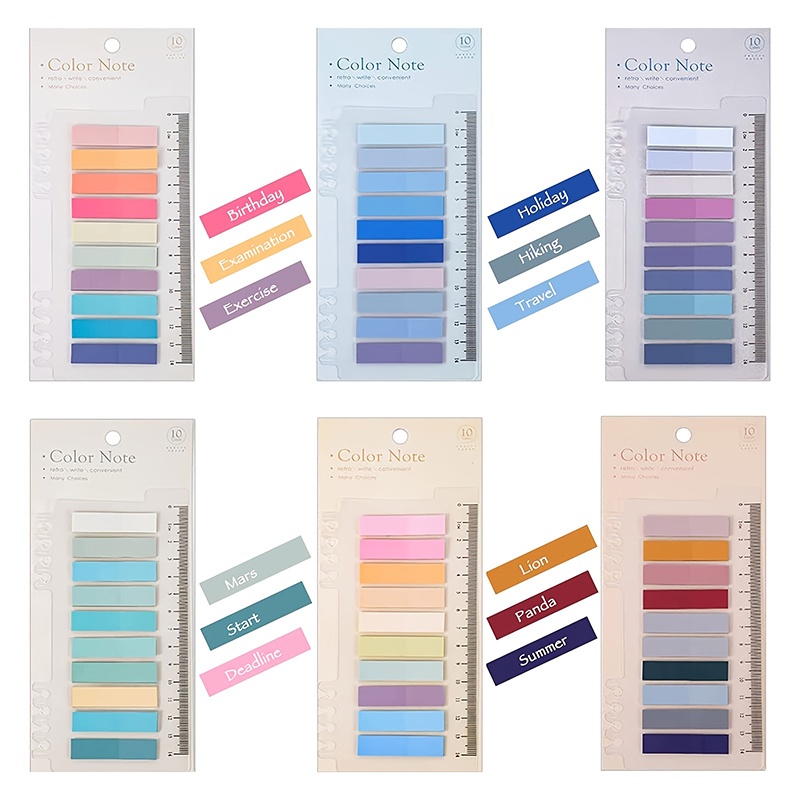 Set Of 2 Sticky Note - Multicolor Sticky Note 3in X 3in (76 Mm X 76 Mm