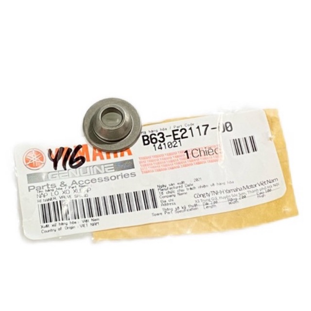 YAMAHA VALVE SEAL RETAINER SPRING SEAT 2 Y160Z y15 100 ORIGINAL HLY