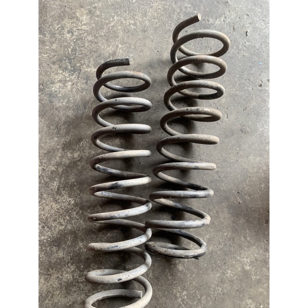 Sepasang / 1pair / 2pcs Front & Rear Spring standart proton waja/wira ...