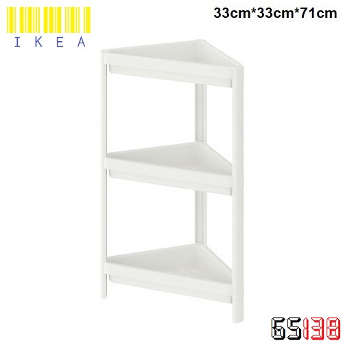IKEA VESKEN Corner Shelf Unit 33cm*33cm*71cm (Original) Shopee Malaysia