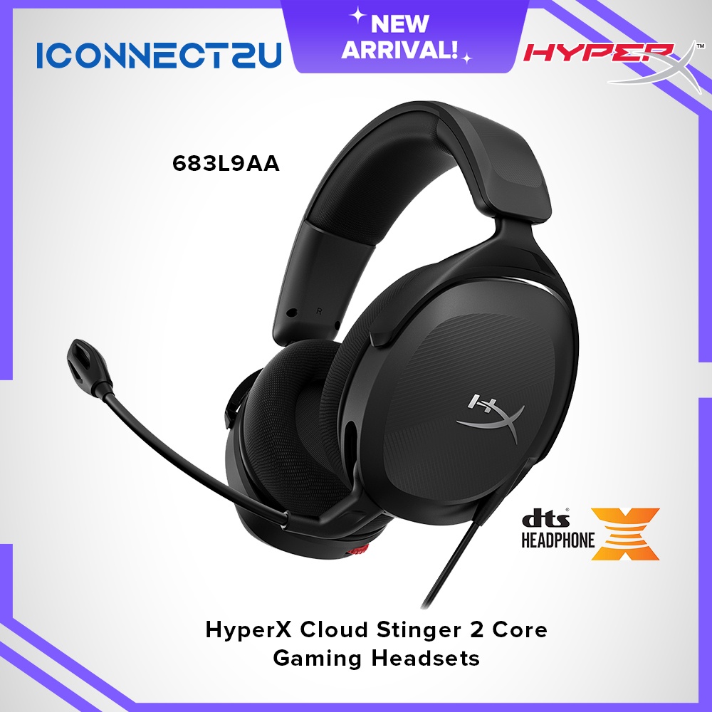 HyperX Cloud Stinger 2 Core Gaming Headset with DTX S Headphone