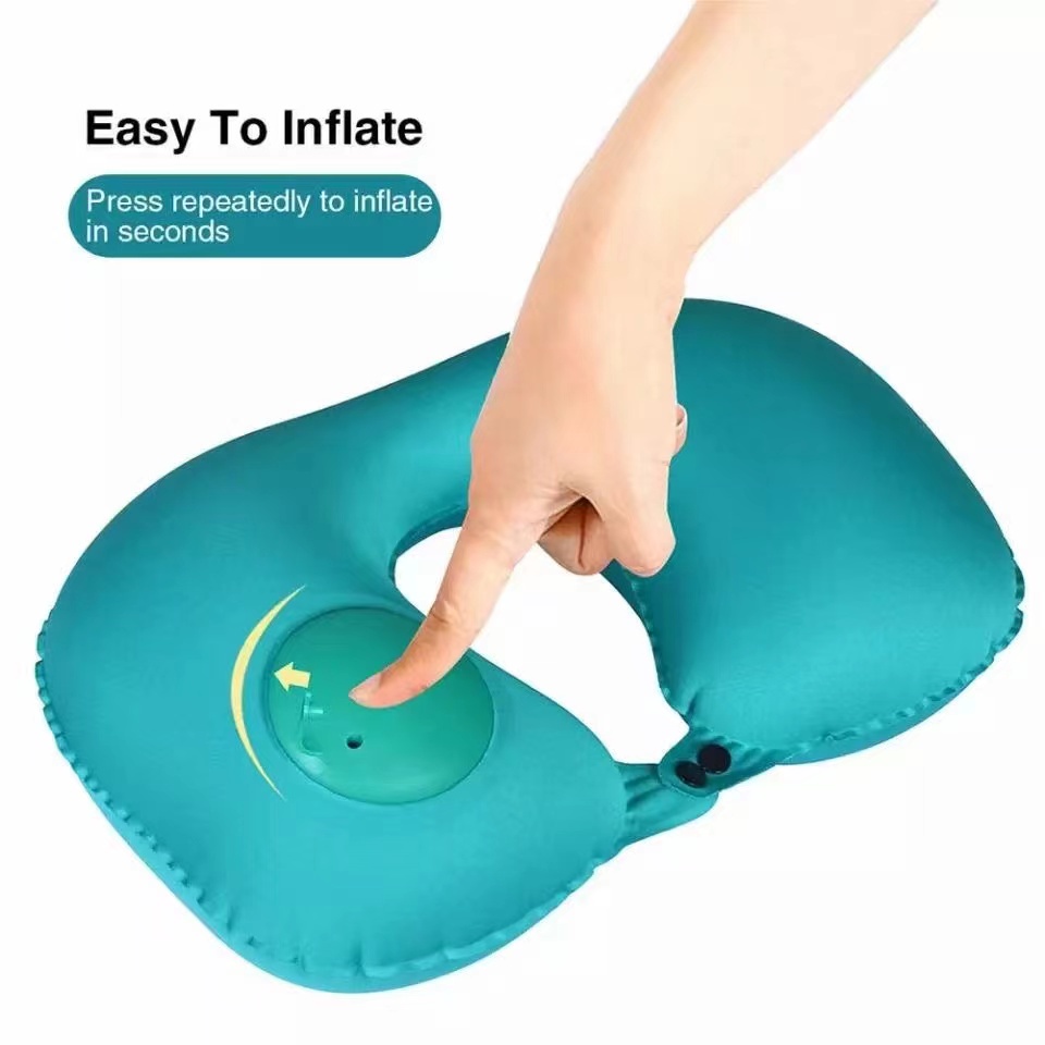 Inflatable Pillow Portable Travel Pillow for Camping Air Pillow for Car ...
