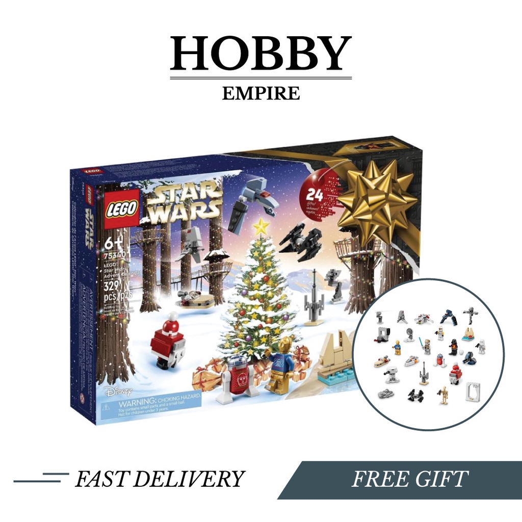 LEGO Star Wars 75340 Advent Calendar *Original LEGO + Extra Bubble Wrap