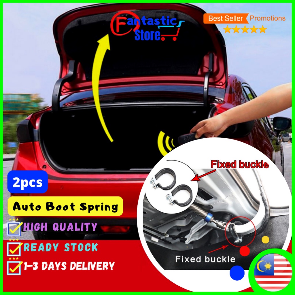 2pc Car Adjustable Automatic Auto Car Trunk Boot Lid Lifting Spring