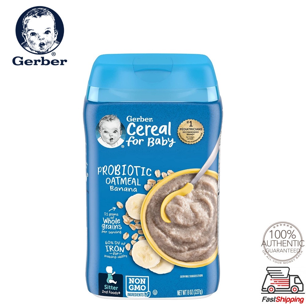 How Much Is 24 Boxes Of Infant Gerber Organic Oatmeal Banana