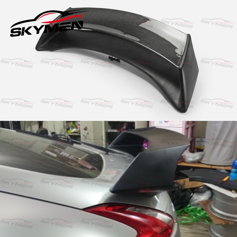 Car Styling Portion Carbon Rear Wing Amuse Style For Nissan 2009 On