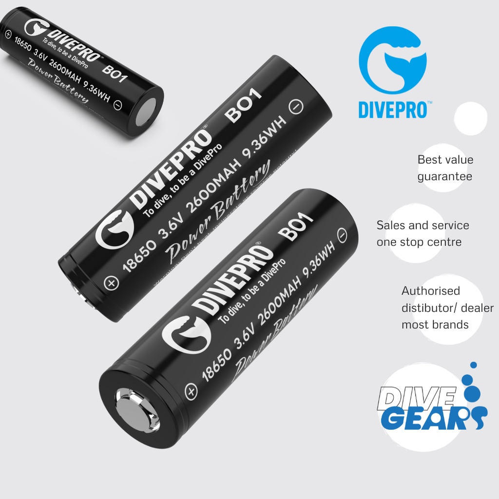 Divepro W30 Wireless Charging Battery Pack - 14.4V 8*26650