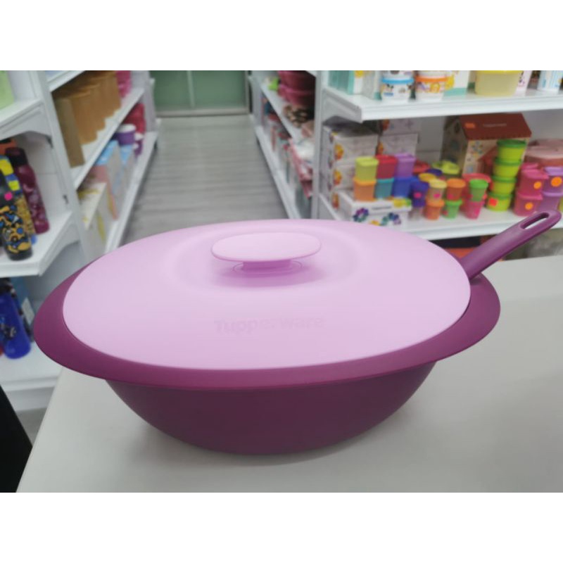 Tupperware Rice Server With Spoon Purple 3 L ( 1pc) Shopee Malaysia