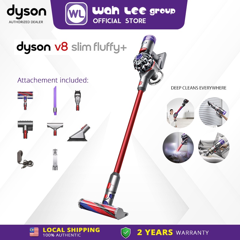 Dyson V8 Slim Fluffy Plus Cordless Vacuum Cleaner