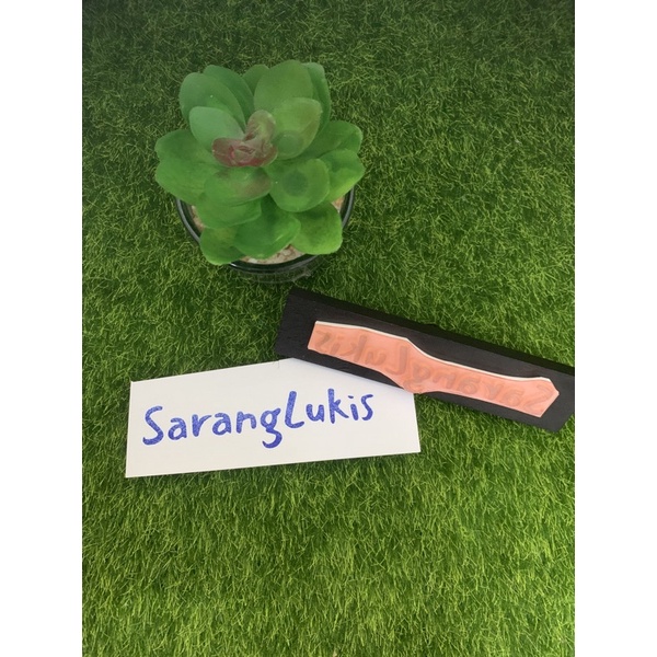 EXTRA Large Size Custom Made polymer Rubber stamp (fast shipping