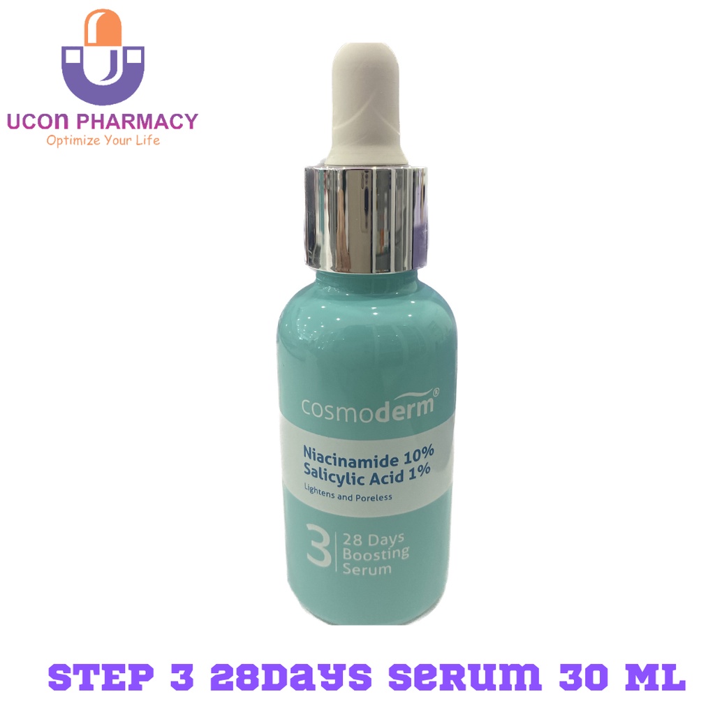 Cosmoderm Niacinamide 10 Salicylic Acid 1 28 Days Boosting Serum 30ml Shopee Malaysia 2538