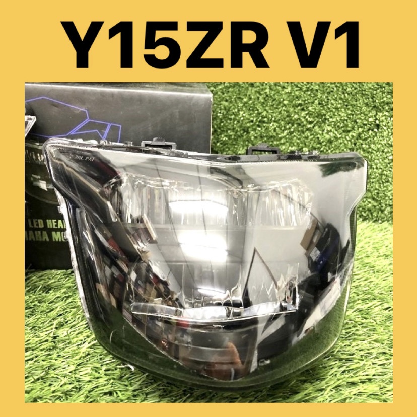 Zhipat Y V V Led Head Lamp Tinted Ysuku Y Zr V Headlamp Lampu Depan Led Zhi Pat Yamaha