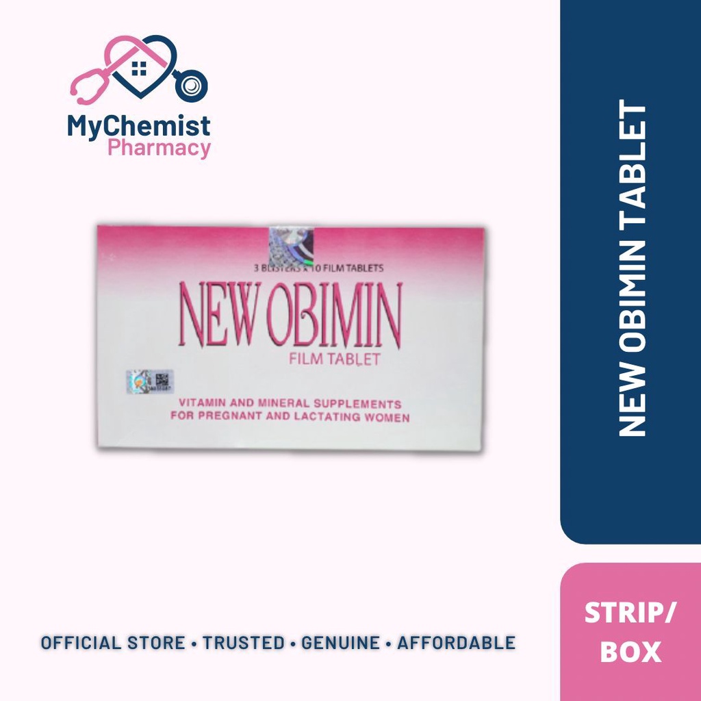 New Obimin 10's (Strip) or 30's (Box) | Shopee Malaysia