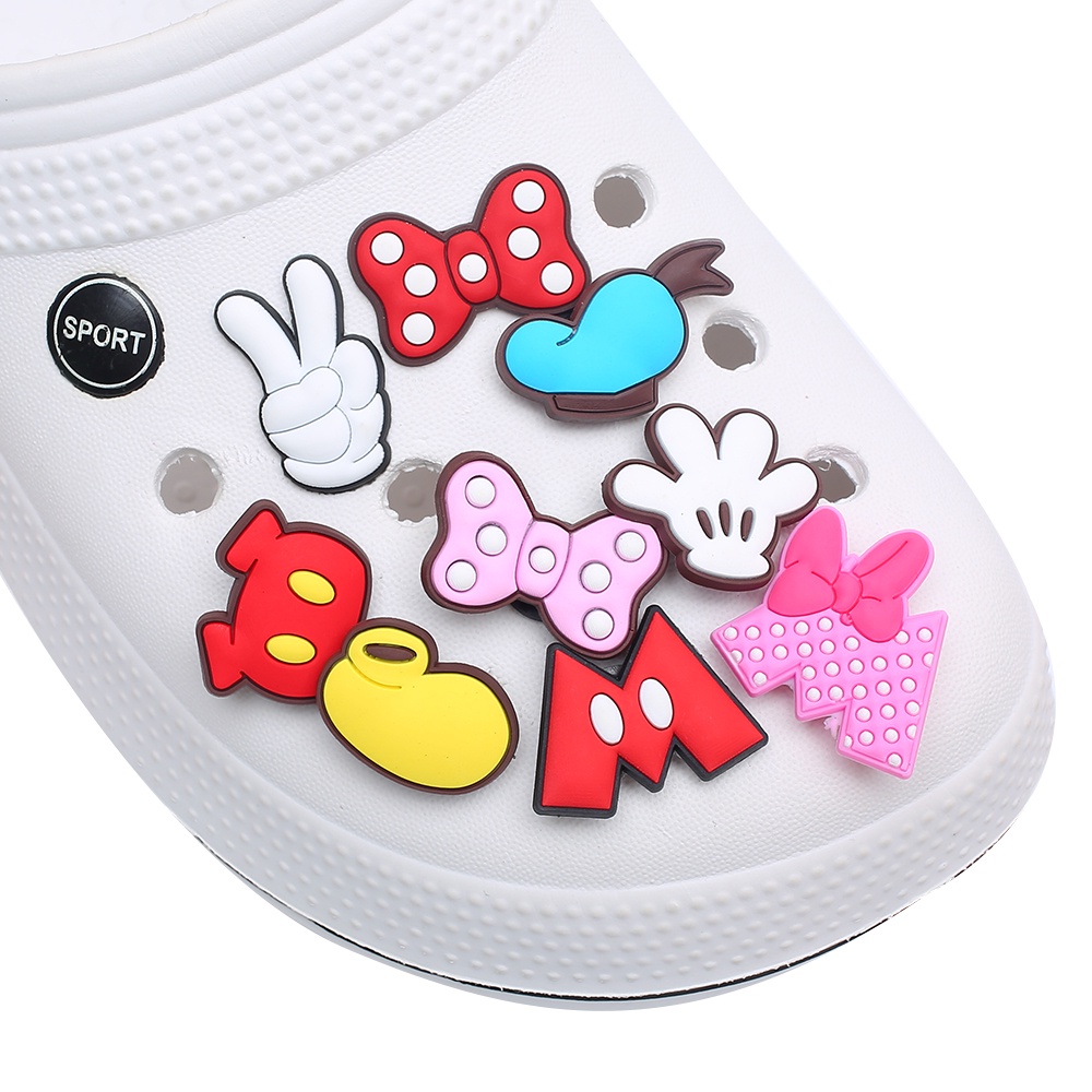 Jibbitz Mickey Mouse Jibitz Crocs Disney Minnie Shoe Charms Winnie The